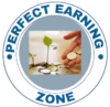 Perfect earning zone logo